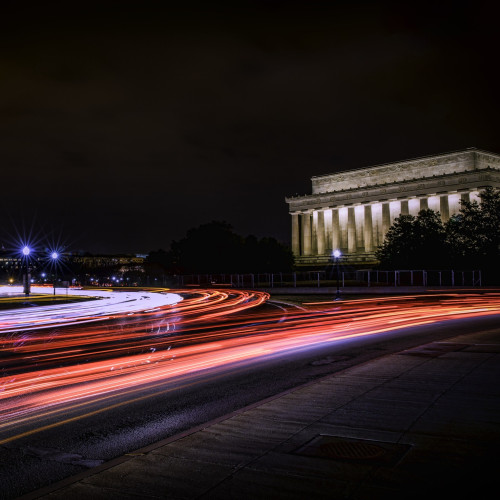 DC at night