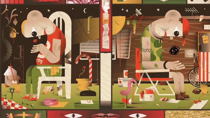 Beau & Caleb Animated Quilt, by Andrew Heaner ‘23 (Illustration Practice MFA)
