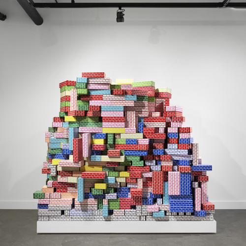 Jennifer Schmidt, Cardboard Blocks 3, 2026