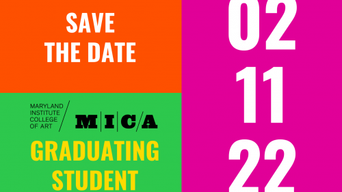 Mica 2022 Calendar Virtual Graduating Student Meeting | Mica