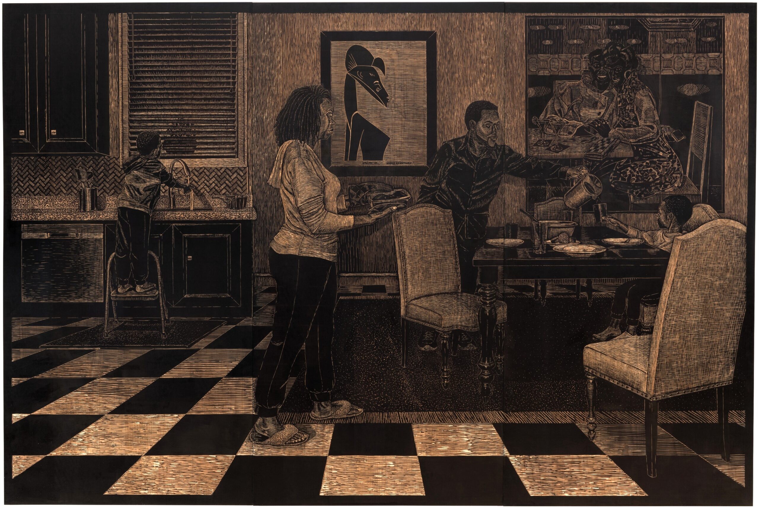 Work Of Art/Exhibits メロハー Gazing into the Distance | Whitestone Gallery
