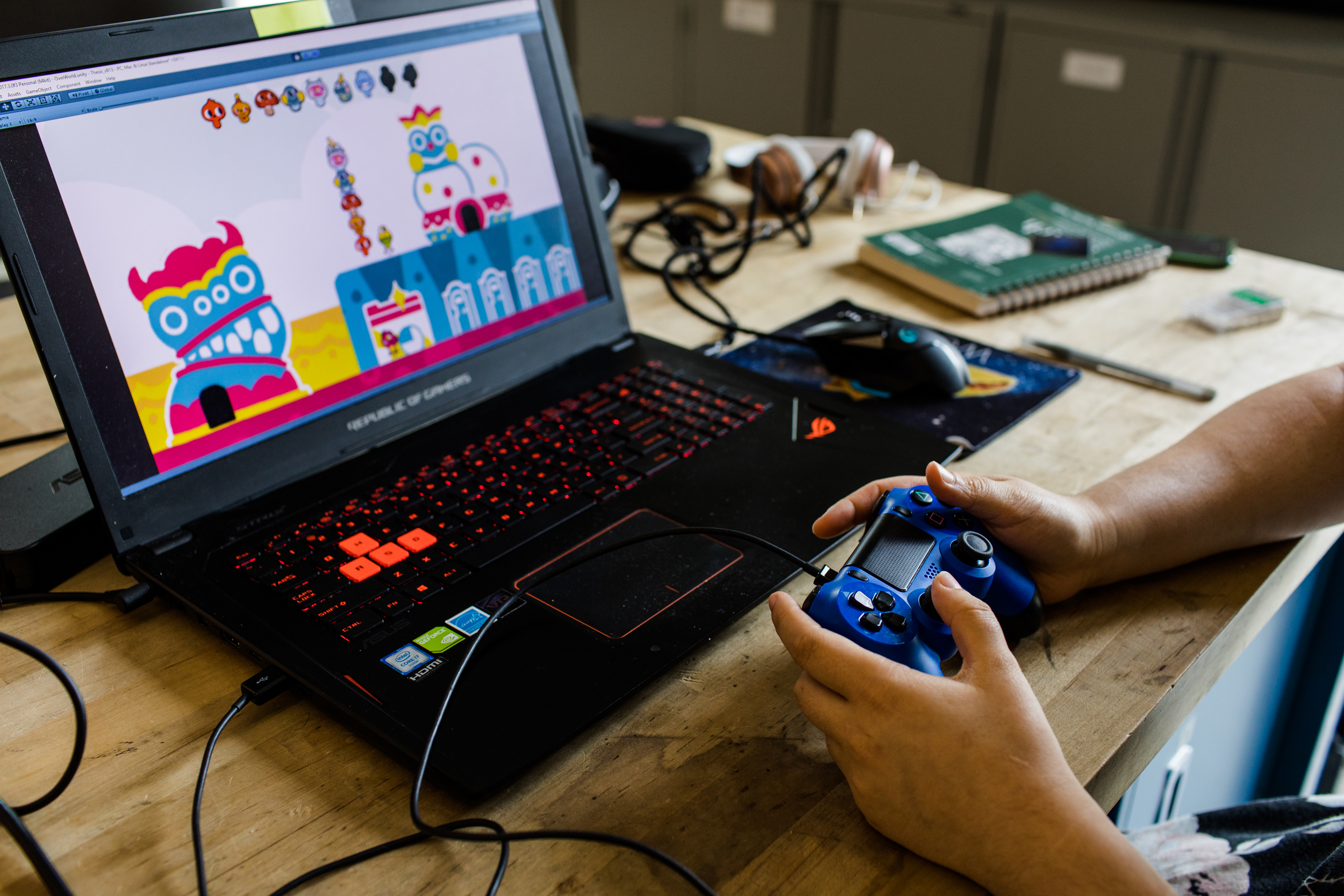 Game design program highlight