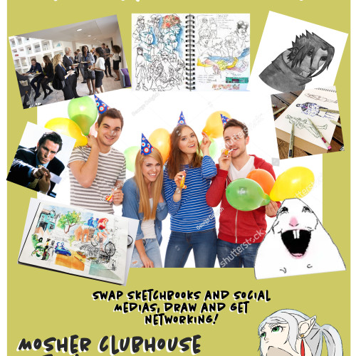 Flyer for the event by RA Riley Turner