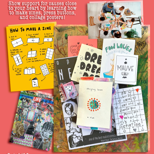 Flyer for the event by RA Riley Turner