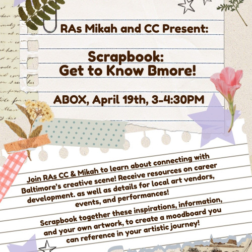 Program flier by CC Sklar