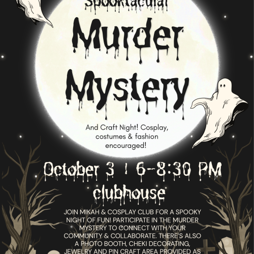Flier by Mikah Carpentier 