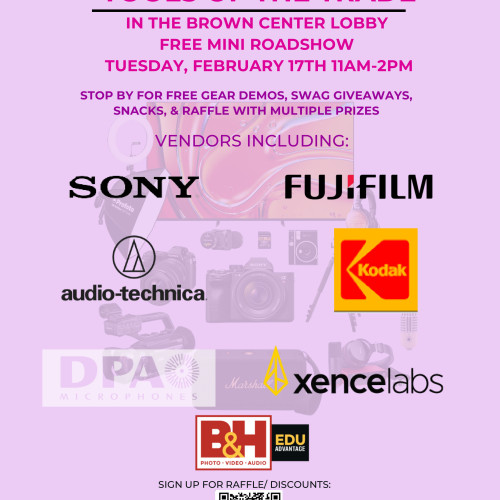 B&H EDU PRESENTS...TOOLS OF THE TRADE: FREE MINI ROADSHOW