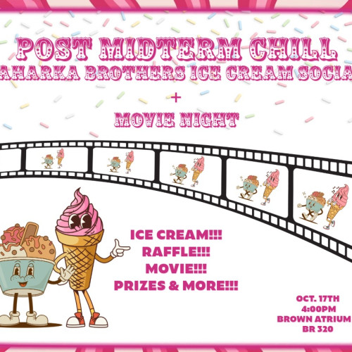 Post Midterm Chill poster