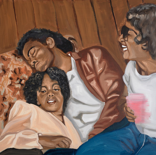 Jerrell Gibbs. The rookie. 2026. Courtesy of the artist and Galerie Myrtis. Artwork © 2026 Jerrell Gibbs