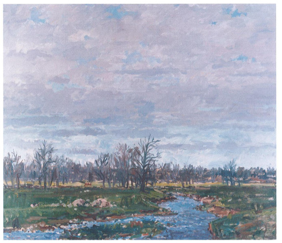 Leake Landscape painting