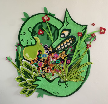 His Own Garden by Chloe Green ’21 (General Fine Arts BFA)