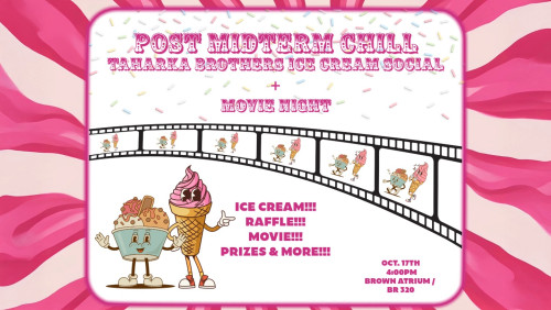 Post Midterm Chill poster